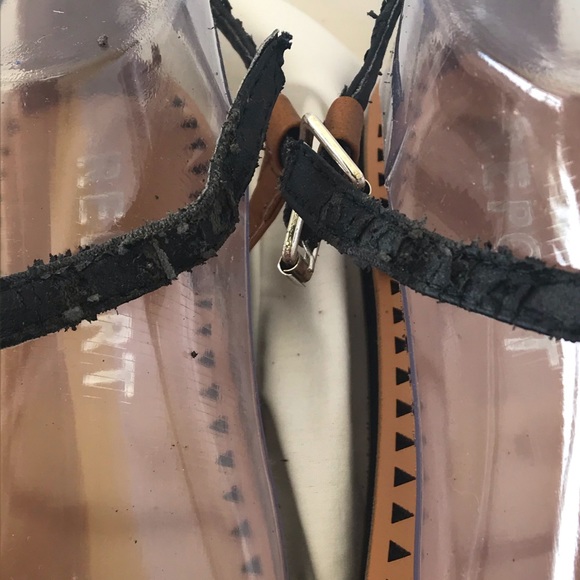 Report Footwear DIDO Threaded Multi-Color Striped Black/TanThong Boho Sandals W7 - Picture 7 of 12